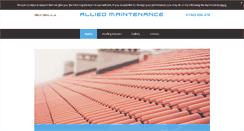 Desktop Screenshot of alliedmaintenance.co.uk